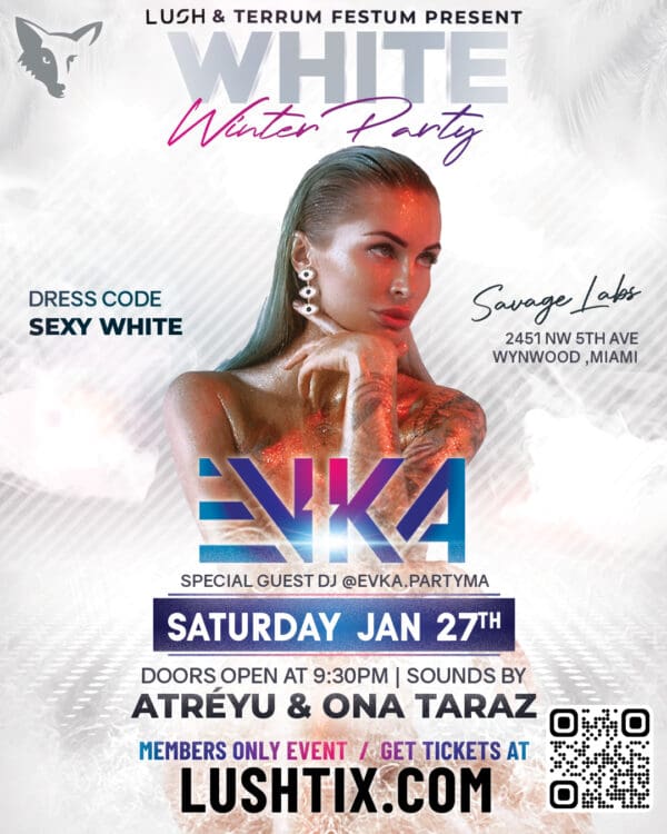 LUSH White Winter Party Admission + TABLE RSVP